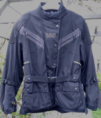 IXS Motorradjacke Ganzjahres SoltoTex schwarz D2XL