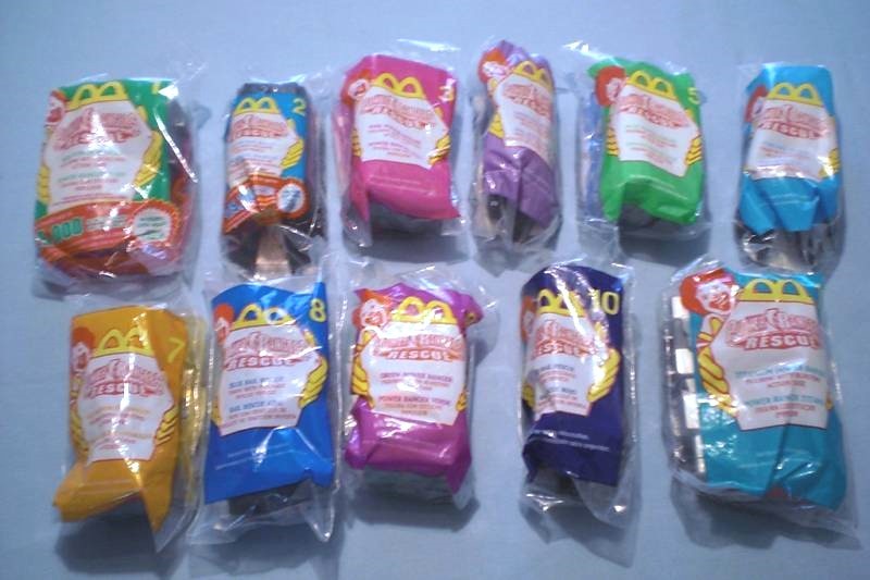 McDonald's 2000 - Power Rangers Rescue - Complete Set of 11 MIP | eBay