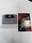 New ListingSuper R-Type Super Nintendo SNES Game & Manual Tested
