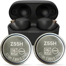 2Pcs Battery for Sony WF-1000XM4 Bluetooth Headset ZeniPower Z55H XM4