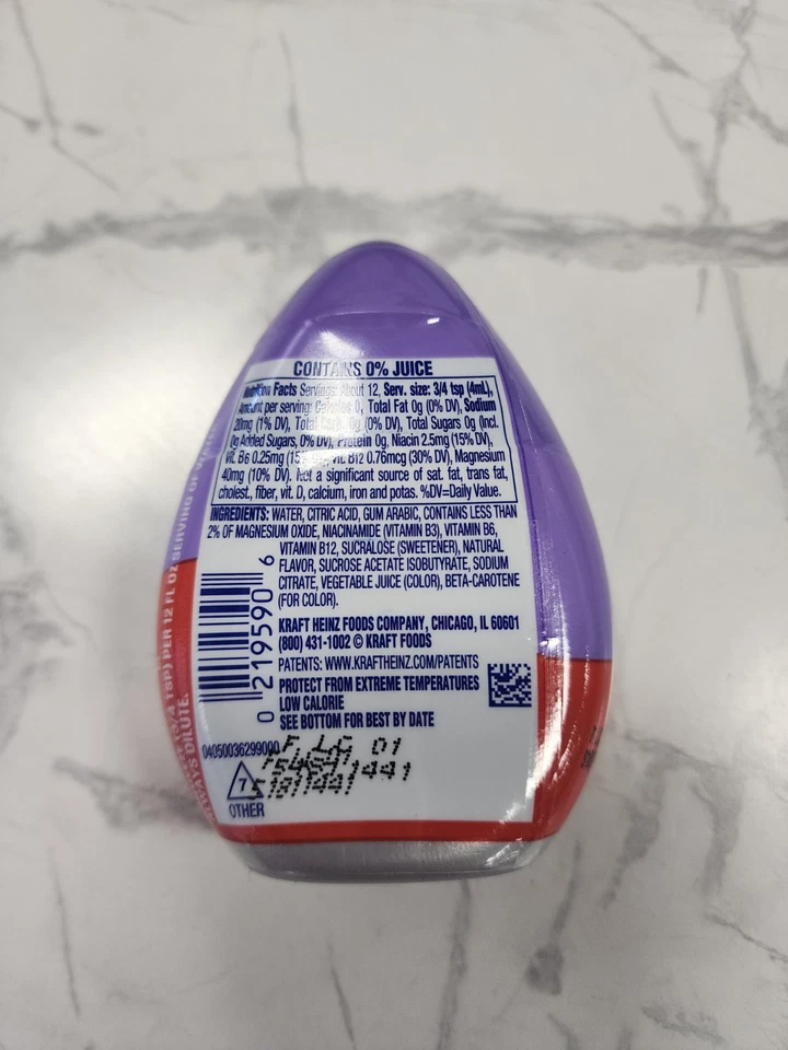 Жидкий витаминный усилитель Mio UNWIND Blood Orange 1,62 унции 12 шт. (срок годности истек dec 2025) - Изображение 4 из 4