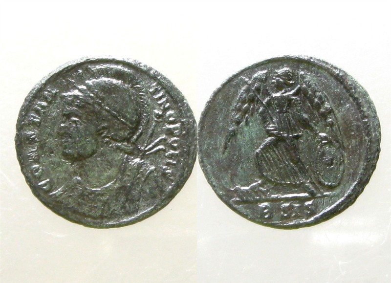 CONSTANTINOPLE COMMEMORATIVE NUMMUS________Ancient Rome________VICTORY ON PROW