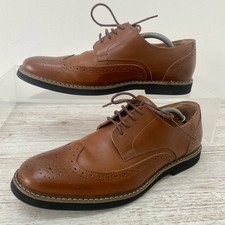 Peter Werth Brogues Shoes Brown Tan wingtip UK 10 US 11 EU 44 worn once