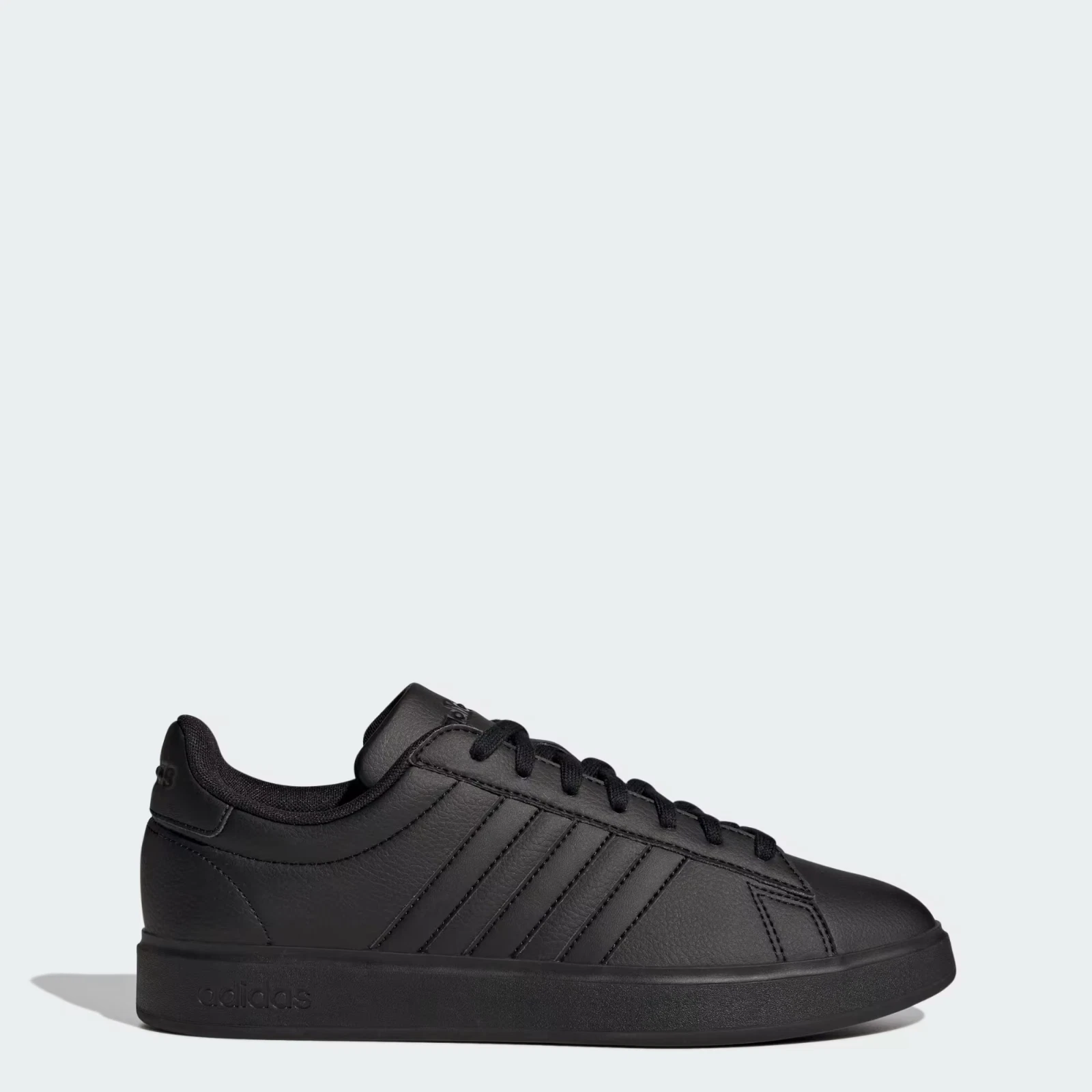 Adidas Men's Grand Court 'Core Black' Shoes GW9198