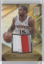 2013-14 Panini Spectra Materials Gold 6/10 Al Horford #24 0c3