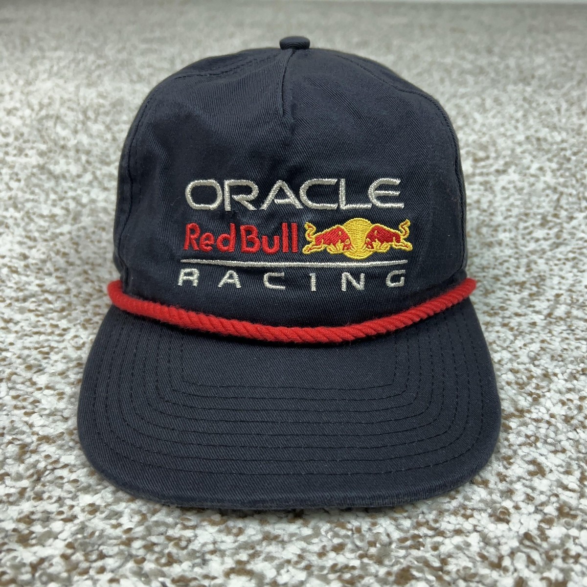 Oracle Red Bull Racing Hat Cap Snap Back Mens One Size Blue F1