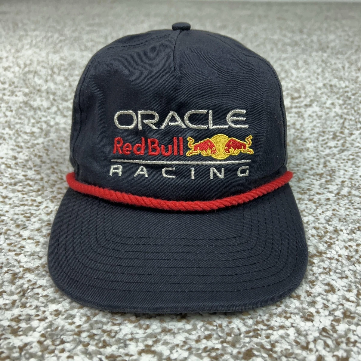 Oracle Red Bull Racing Hat Cap Snap Back Mens One Size Blue F1