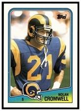 1988 Topps #299 Nolan Cromwell ~ Los Angeles Rams