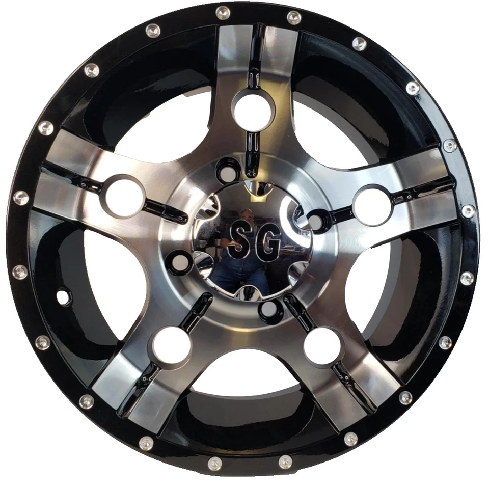 ATV RIM WHEEL some Kawasaki Mule or Teryx 750 800 with 14x7 4/137 4/136 - Image 2 of 4