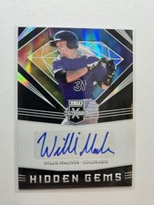 2020 Panini Elite Extra Edition Hidden Gems Black Willie MacIver Auto AA71