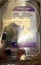 Western Digital WD Purple WD64PURZ 6TB 3.5" SATA III HDD 5400RPM 256MB