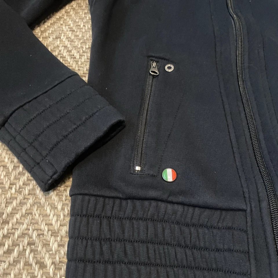 Puma Scuderia Ferrari Jacket Women S Black Full Zip Hoodie Official Racing Italy - Image 4 of 4