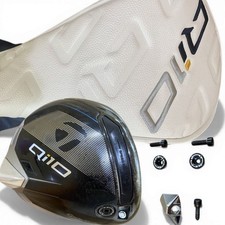 2024 TaylorMade Qi10 MAX 10.5 Driver Head Only w/cover, weights