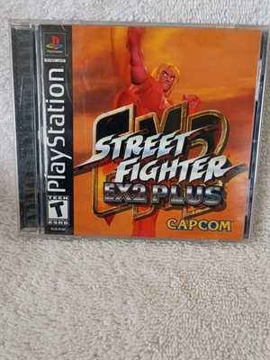Street Fighter EX2 Plus PS1 Complete CIB PlayStation 1 UNTESTED PRISTINE