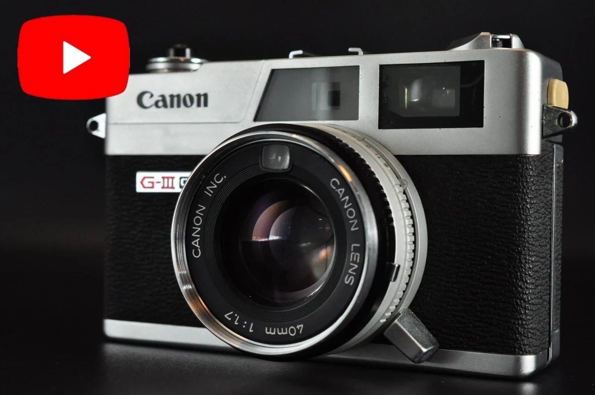 Canon Canonet QL17 GIII Film Cameras for sale - eBay