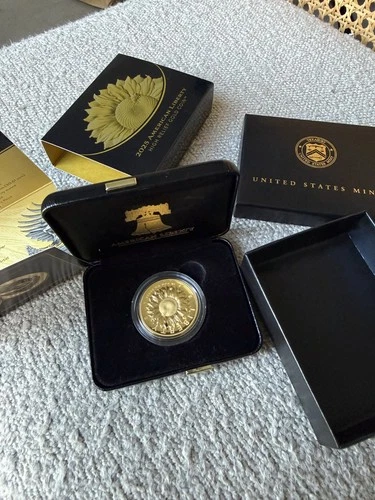 2025-W 1 oz Proof American Liberty High Relief Gold Coin - BRAND NEW