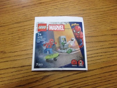 In Hand New 2026 Lego Marvel 30725 Spider-Man vs. Anti-Venom Heist Paperbag Set