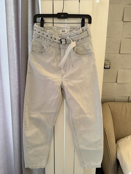 Women Agolde Jeans Beige 36