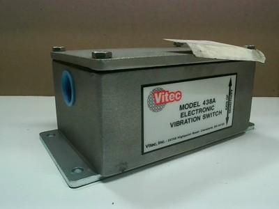 VITEC 438A 53284-1 Elektronische Vinration Schalter 12/220VAC Nema 4-New No Box