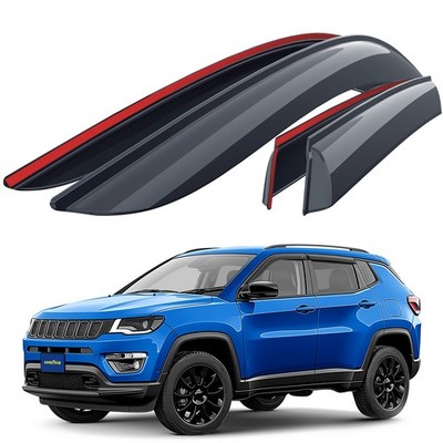 Goodyear Windabweiser für/kompatible mit Jeep Compass 2016-2026 SUV .