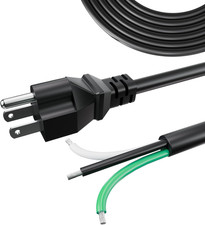 6FT12 Gauge 3-Prong Power Cord,Heavy Duty Replacement Cable for Tools Appliances