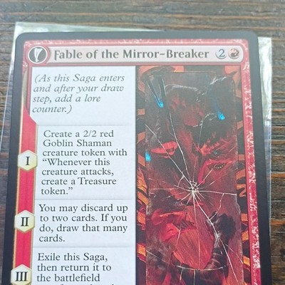 Wizards Fable of the Mirror-Breaker Foil Red Enchantment NEO Rare EN 2R #141
