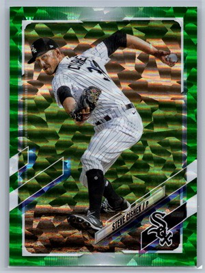 2021 Topps #407 Steve Cishek Green #/499