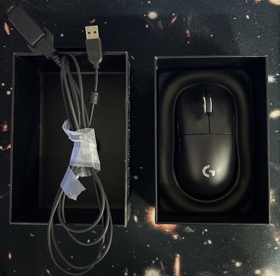 Logitech G PRO X Superlight Wireless Gaming Mouse - Black - HERO 25K Sensor