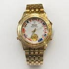Rare Vintage Seiko Quartz World Timer 8V22-7009 Gold Flags –Manual & Extra Links