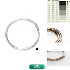 935 Argentium Silver Wire, 10 Gauge, Square, Dead Soft, 6IN By Craft Wire 103410