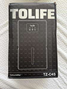 ToLife TZ-C4S Déshumidificateur pour la maison, 85 OZ Déshumidificateur avec arrêt automatique