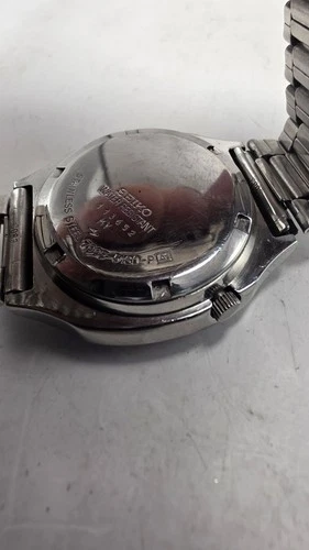 Vintage Seiko 7009 5130 Serviced Wristwatch Day-Date Automatic St. Steel Strap. image 6