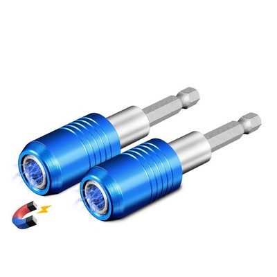 BLACKROBOT 2-Piece Magnetic Quick Change Impact Bit Holder, 2.5-Inch 2.5 inch 