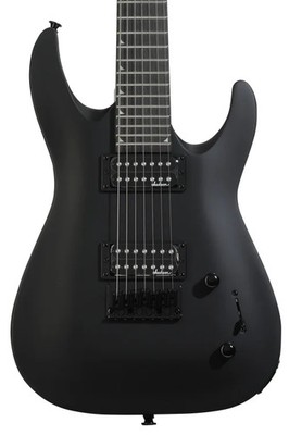 Jackson JS22-7 Dinky 7-string Electric Guitar - Satin Black