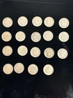 1946-1964 Roosevelt Dimes 90% Silver 19 coins