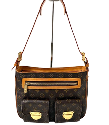 ルイヴィトン　ハドソンGM Louis Vuitton Hudson GM Monogram Shoulder Bag Brown M40027 with