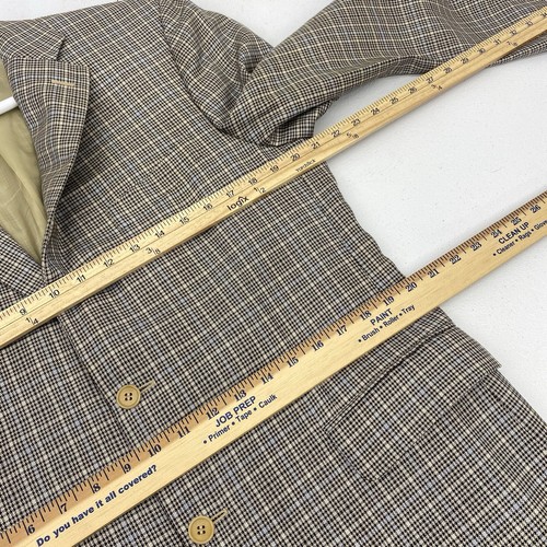 Canali 1934 Mens Blazer Sport Coat Two Button Casual Jacket Size 42R Wool Silk - Picture 5 of 14