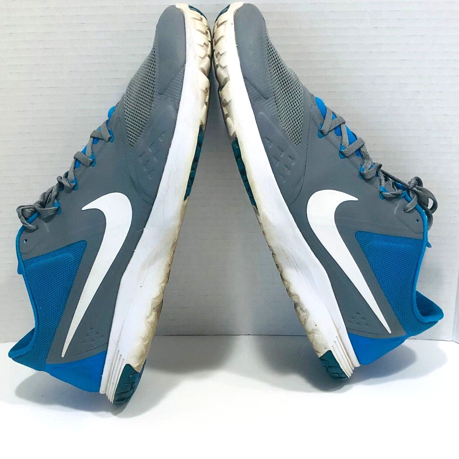 Nike Men's 14 Lite Trainer Running Sneakers Shoes Blue Gray thumbnail 5