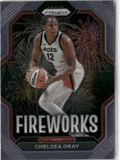 2023-24 Panini Prizm WNBA Fireworks Chelsea Gray Las Vegas Aces #4 Insert