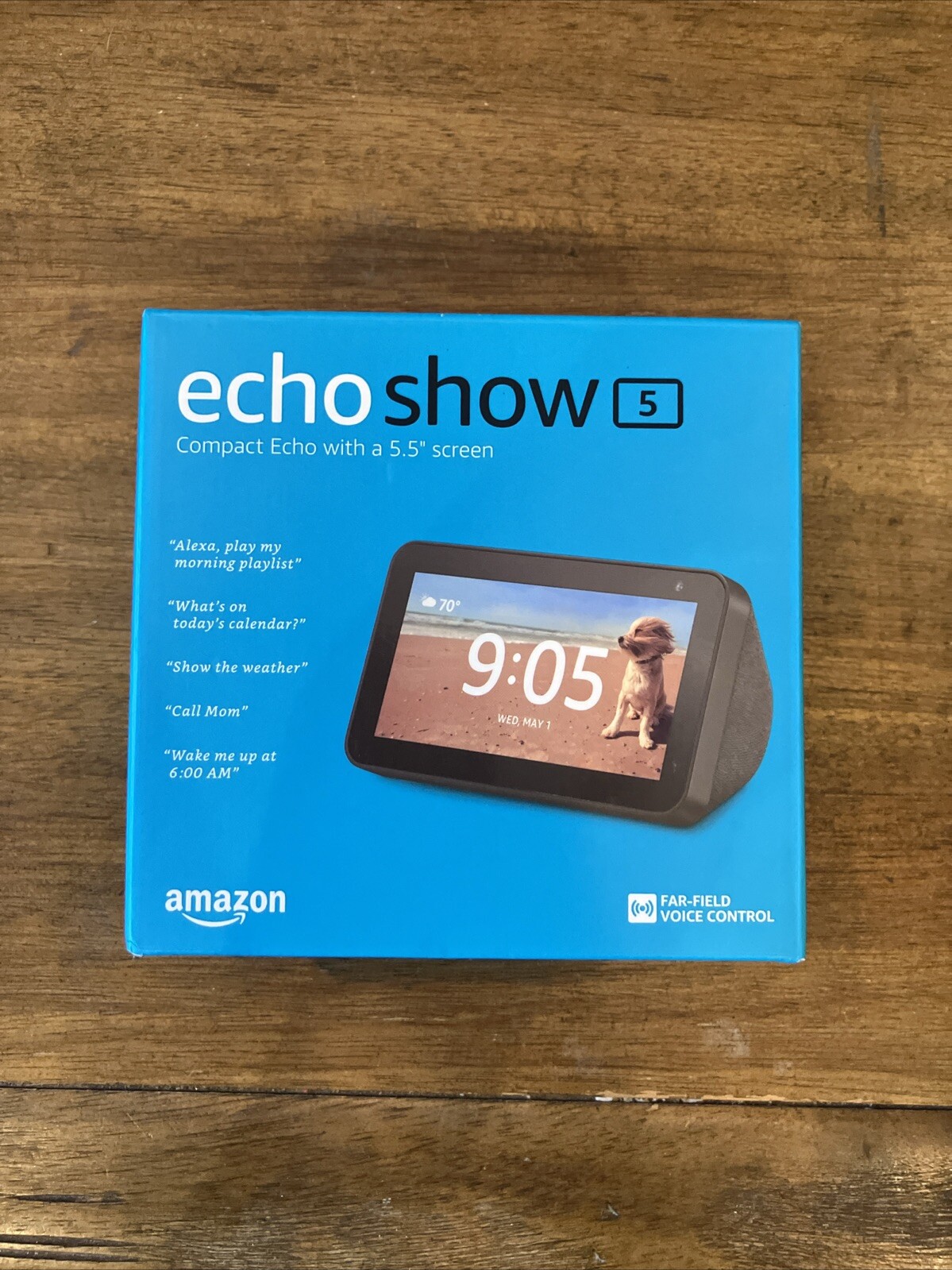 Amazon Echo Show 5 Smart Speaker - Charcoal-image