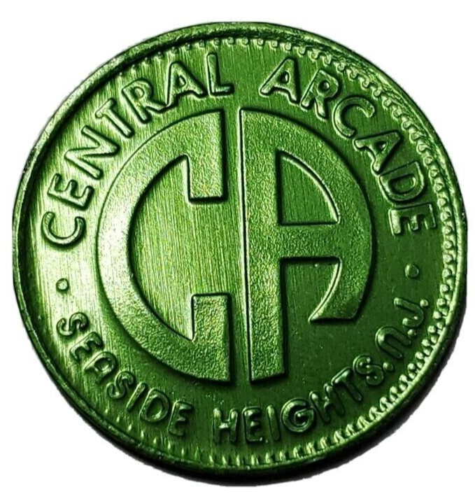 Bally Seaside Heights, NJ Arcade Amusement Token Central Arcade eBay