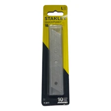 Stanley 18mm Snap-Off Replacement Blades  4-1/4" Length 10 Pack 11-301T