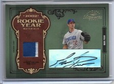 2004 DONRUSS MARK PRIOR PATCH JERSEY AUTO SIGNED #RY-37 #D/22 CHICAGO CUBS