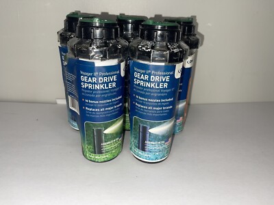 Orbit Voyager II Professional Pop-up Gear Drive Sprinkler Heads (55661) Lot Of 5