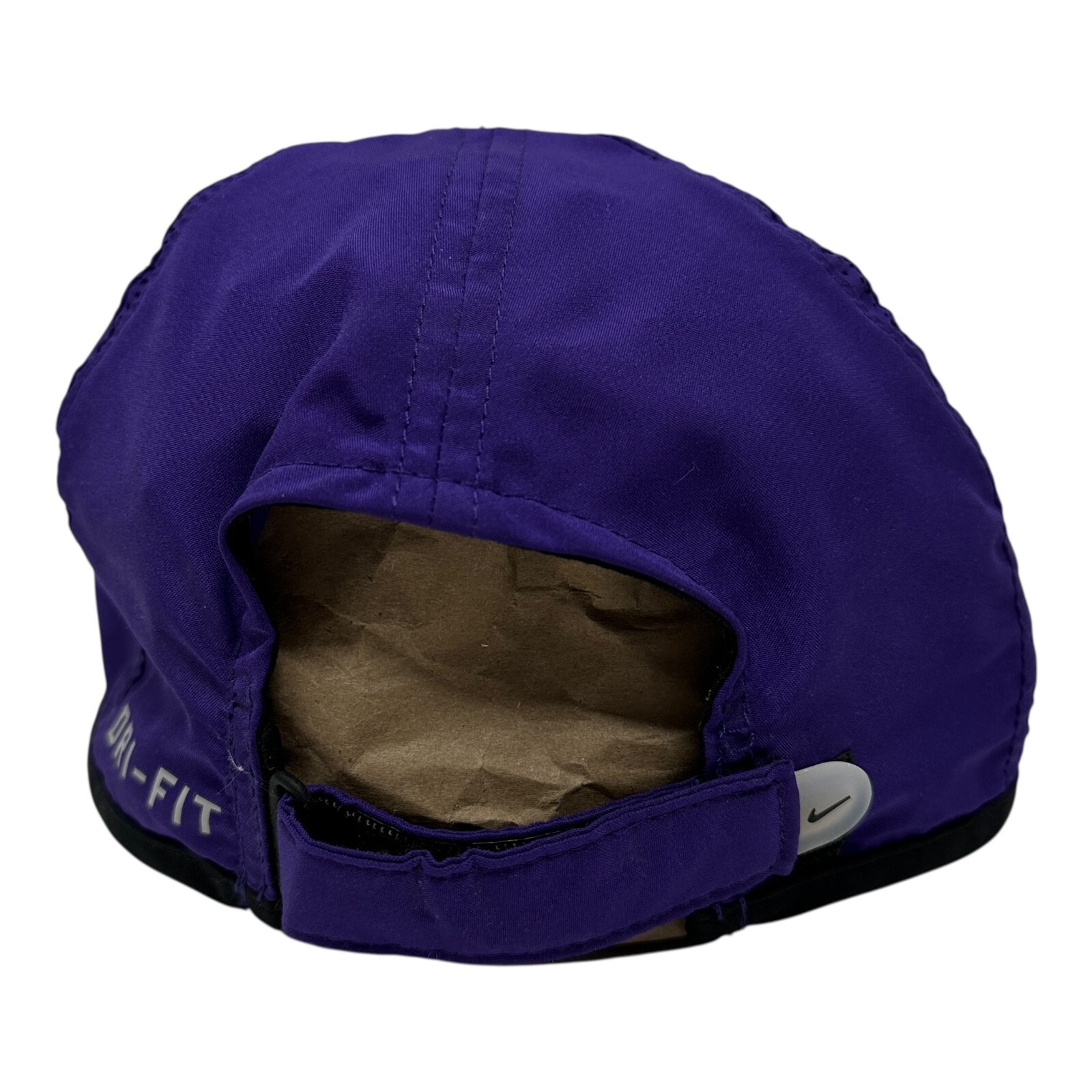 Nike Featherlight Dri Fit Cap Hat Baseball Purple Women Adult S/M Gym Running image 6