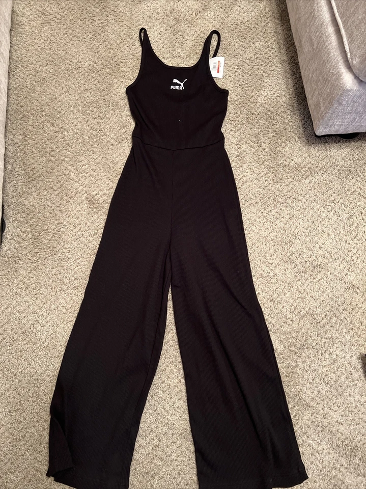 Mono acanalado con etiquetas Puma Classics para mujer talla XS Foto 3 de 4