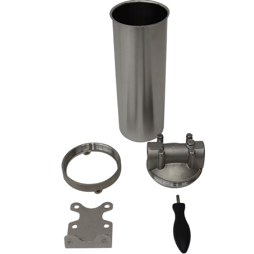 Brand New 1"NPT Stainless Steel Heavy Duty Pressure Water Filter Housing USA - Picture 11 of 17