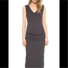 James Perse twisted sleeve tube dress Size 1 Minimalist luxury essential grunge