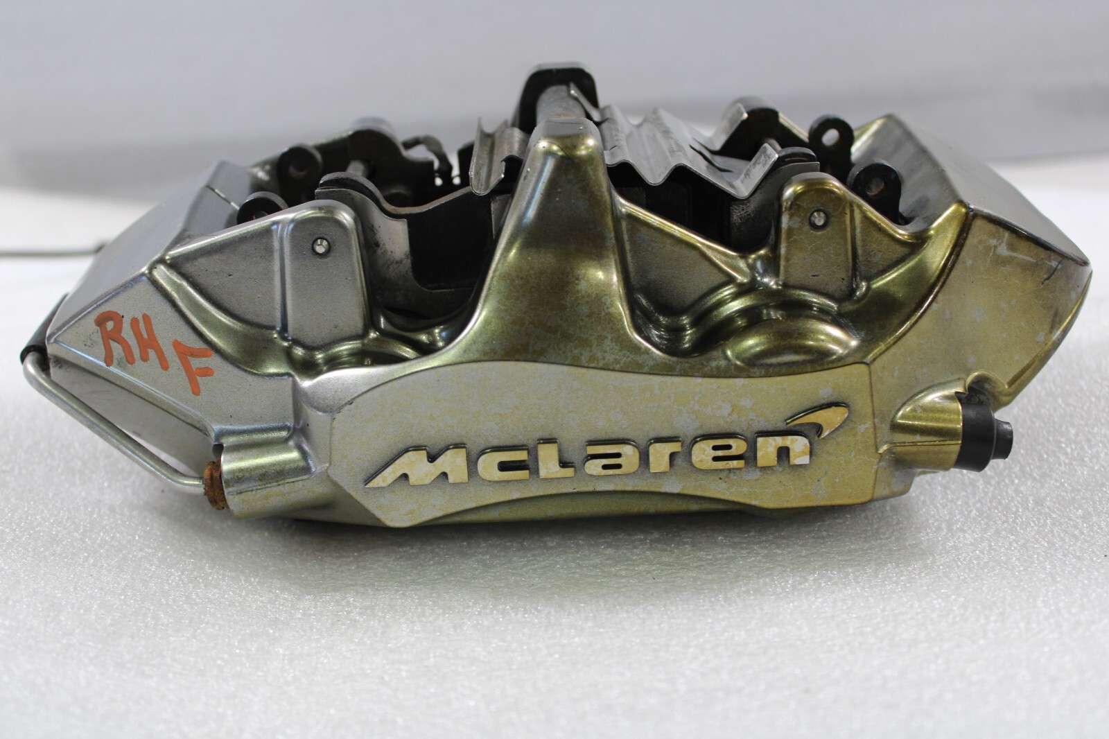 McLaren 720S, RH, Right, Front Brake Caliper, Silver, Dmg, Used, P/N 14CA088CP