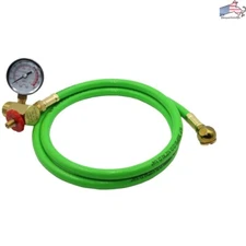 Air Tank Assembly Kit - 4ft Air Hose with 1/4" NPT Tire Chuck & Brass Manifold